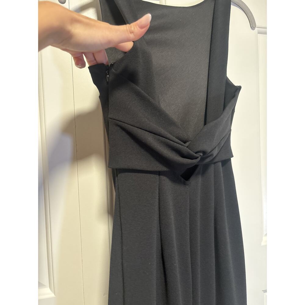 Lulus Sleeveless Black Maxi Dress with Twist Back Detail - Picture 9 of 10